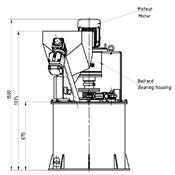 Essoreuse pendulaire ROUSSELET ROBATEL type EXP 500