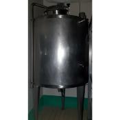 Cuve inox de mélange agitée env. 2000 Litres