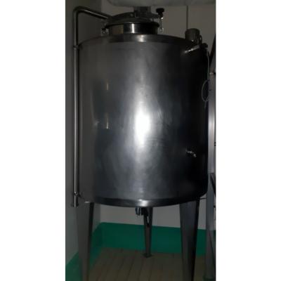 Cuve inox de mélange agitée env. 2000 Litres