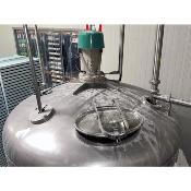 Cuve inox BIONAZ chauffante agitée env. 3850 Litres
