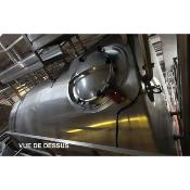 Cuve horizontale inox 316 isolée env. 24000 Litres