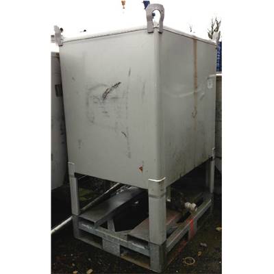 2 Containers inox GALLAY env. 1530 Litres