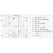 Cuve inox verticale env. 22000 Litres