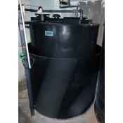 Cuve plastique PEHD double paroi env. 1500 Litres